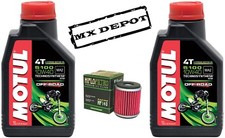 MOTUL OIL SERVICE KIT 5100 10w40 x2 + HF140 FILTER YAMAHA YZ250F 2009 - 2024
