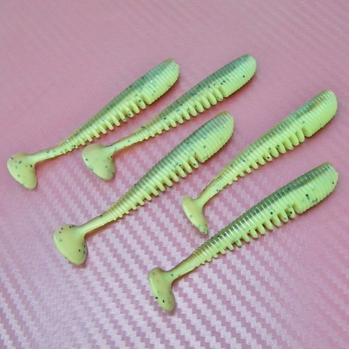 Grub worm paddle tail soft - worm,