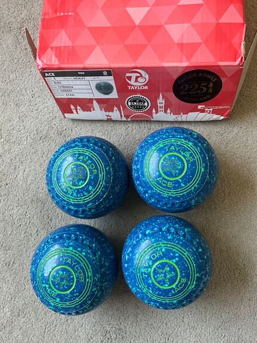 Taylor ace bowls blue with - taylor,