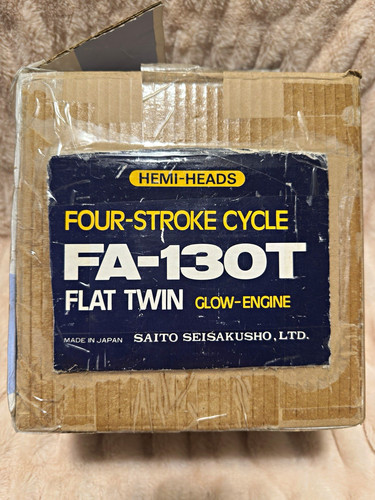 Saito 130t flat twin - saito,