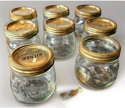 Vintage kilner storage jars - vintage,