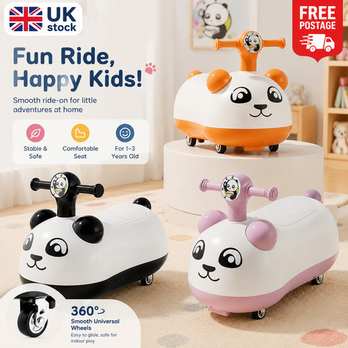 Panda wiggle car kids ride - ride, on