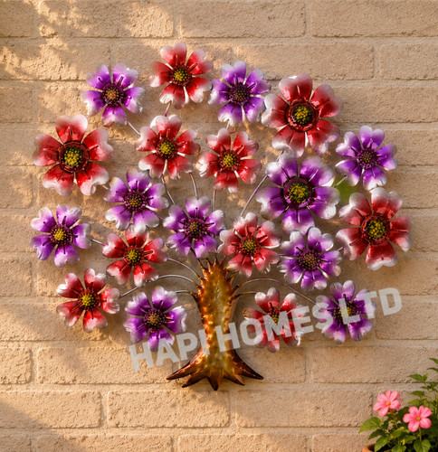 Colourful large flower - colourful,
