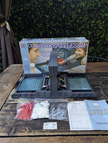 Vintage computer battleship - vintage,