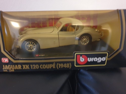 Burago car jaguar xk120 - car,