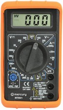 LCD Digital Multimeter Voltmeter Ammeter Buzzer Tester AC DC OHM Current Circuit