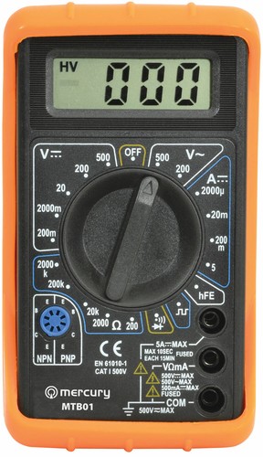 Lcd digital multimeter - lcd,