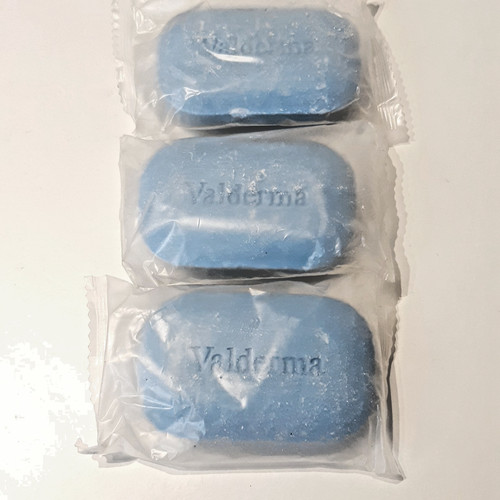 Valderma blue soap bars - blue,