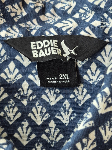 Eddie bauer geometric - geometric, shirt