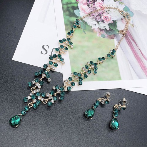 Zinc alloy necklace - alloy, earring