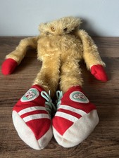 GORDON THE GOPHER HAND PUPPET PLUSH SOFT TOY SQUEAKER VINTAGE RETRO TRAINERS