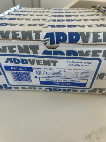 Addvent 150mm extractor fan - 150mm,