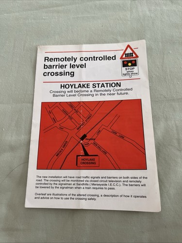 Railtrack hoylake station - railtrack,
