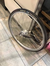 26 X 1 3/8 Front Alloy Wheel Drum Brake Sturmey Archer Hub Dynamo Schwalbe Tyre