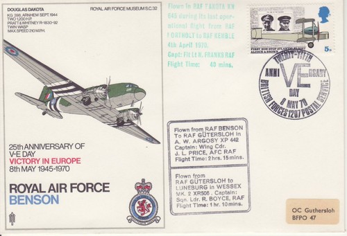 Stamps raf souvenir cover - stamps,