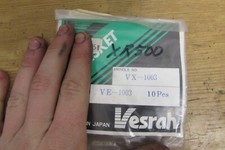 NOS HONDA XR500 CB125 XL500 CB550 CG CD VF1000F VESRAH EXHAUST GASKET VX-1003
