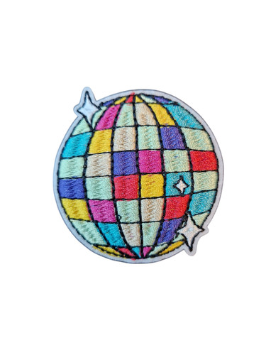 Disco ball retro 80s - ball, iron