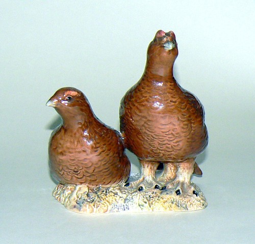 Superb beswick pair - of, grouse