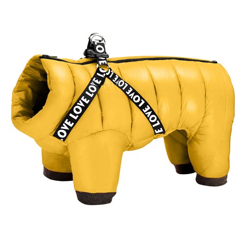 Warm dog jumpsuit - jumpsuit, coat