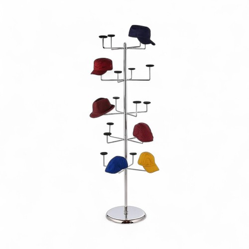 Chrome tier hat - chrome, display
