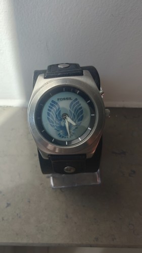 Fossil blue winged graphic - winged,