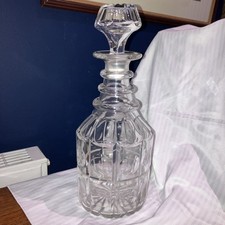 Cut Glass Liquor Decanter for