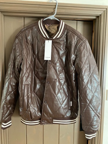 Firetrap leather look quilted - firetrap,