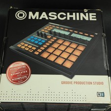 Native Instruments Maschine MK1 & Box Manual CD Software Drum Midi Sampler