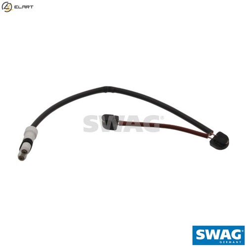 Warning contact brake pad - warning,
