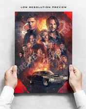 Supernatural - Poster Print  - A3 Size