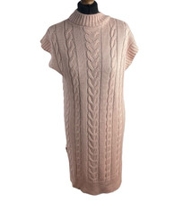 Pink Sleeveless Jumper Dress