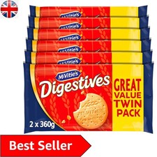 McVitie's The  Digestives: 6 Pack Twin Treats, 720g of Great Taste