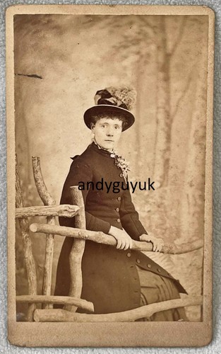 Cdv lady fancy - cdv, in