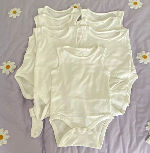 Next white sleeveless cotton - sleeveless,