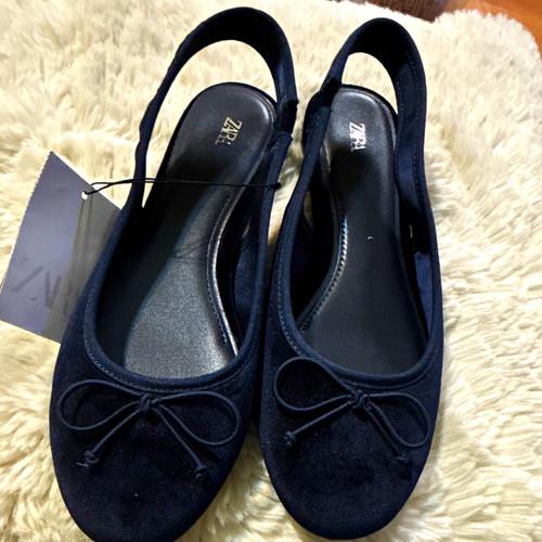 Zara women navy - women's, velvet