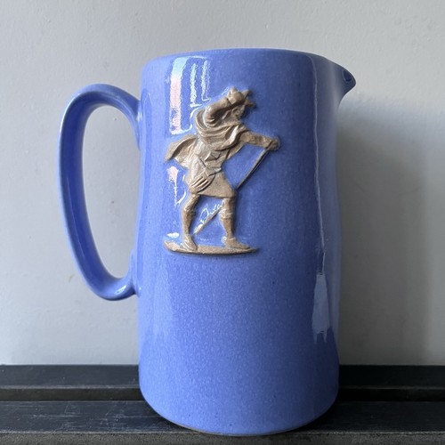 Blue mottled stoneware - blue,