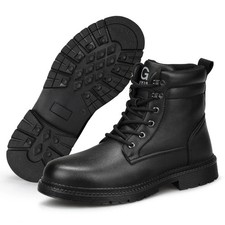 Mens Safety Work Boots Army
