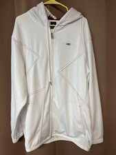 Vintage Nike Air Jordan x AF-1 White/Red Contrast Stitch Hoodie Adult Size XL