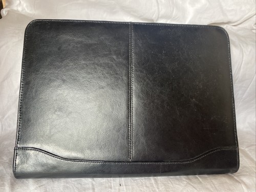 Vintage black leather - black,