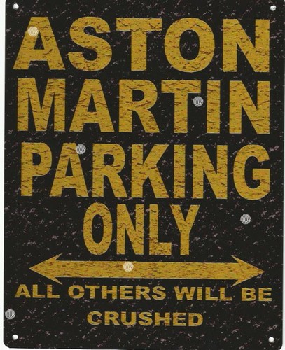 Aston martin rustic parking - martin,