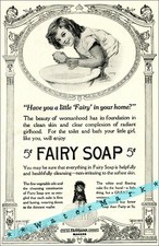 Fairy Soap 1914 Vintage Poster Print Retro Style Art Home Wall Décor Advertising