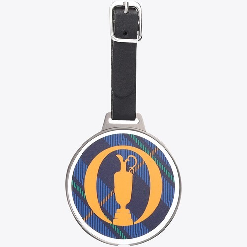 The open tartan bag tag - tartan,