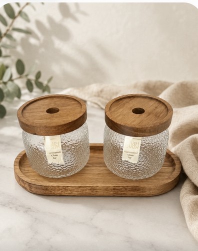 Warm earth hammered - earth, jars