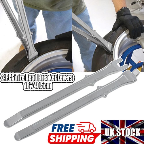 Tire bead breaker - bead, lever