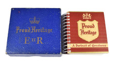 Vintage Boxed Queen Elizabeth II 1953 Coronation 'Proud Heritage' Souvenir Book