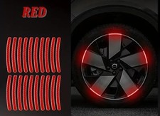 20pcs RED Reflective Alloy