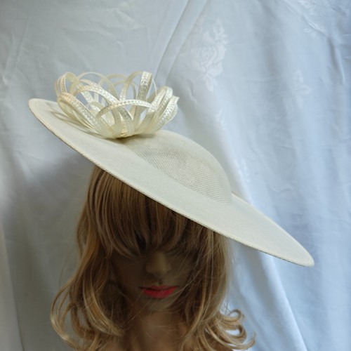 Ivory cream flower wide - cream,