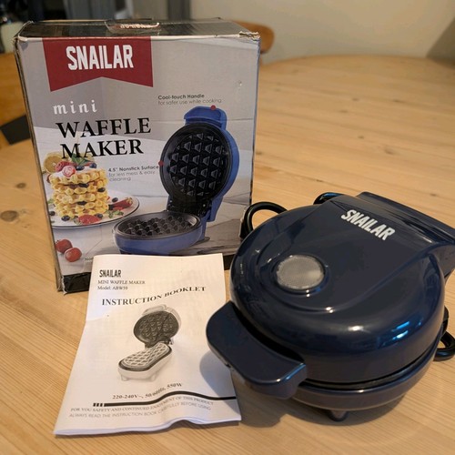 Snailar mini waffle maker - snailar,