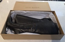 Steve Madden Black Knee High