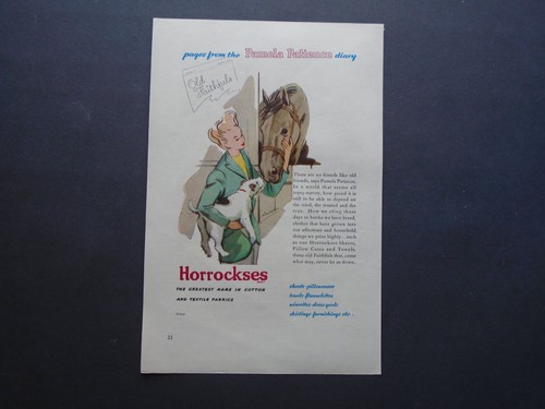 Vintage horrockses the - vintage, ad: